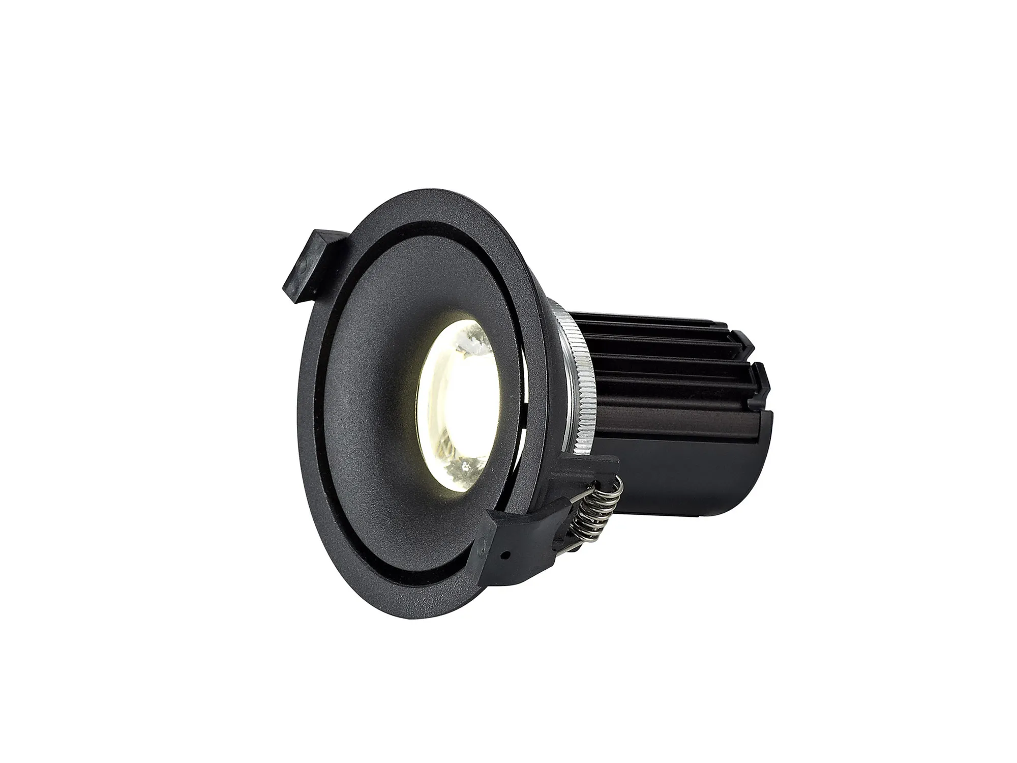 DM201063  Bolor 10 Tridonic Powered 10W 4000K 810lm 36° CRI>90 LED Engine Black/Black Fixed Recessed Spotlight, IP20